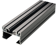 ALUrail aluminium subframe system for raised porcelain paving and decking installations