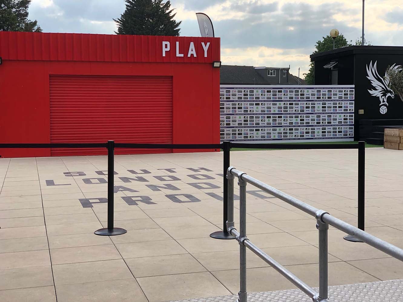 Crystal Palace Football Club Fan Zone opens to the public